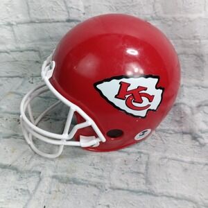 Vintage 90s Franklin Kansas City Chiefs NFL Replica Plastic Kids Football Helmet